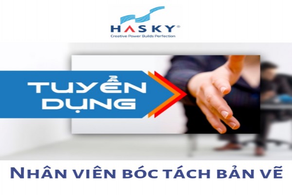 Nhân viên bóc tách chi tiết bản vẽ - Bộ phận đấu thầu