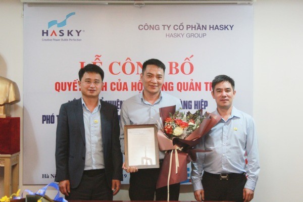 ÔNG NGUYỄN HOÀNG HIỆP ĐƯỢC BỔ NHIỆM LÀM PHÓ TỔNG GIÁM ĐỐC CÔNG TY